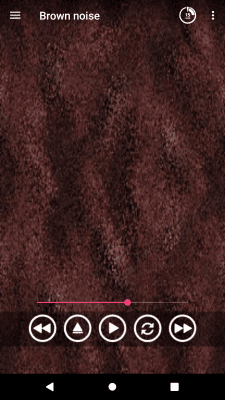 Screenshot of the application White Noise: relaxation and sleep - #6