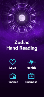 Screenshot of the application Astroline - Fortune-telling by hand - #1