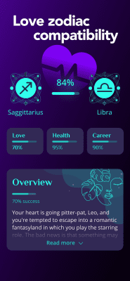 Screenshot of the application Astroline - Fortune-telling by hand - #5