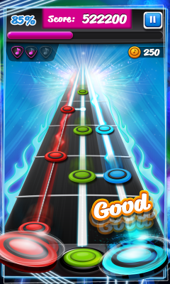 Screenshot of the application Rock Hero - #1