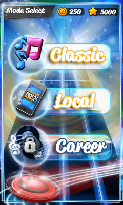 Screenshot of the application Rock Hero - #3