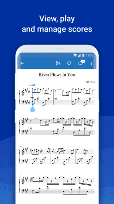 Screenshot of the application MuseScore Andriod - #3