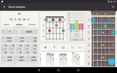 Screenshot of the application Chord! Free (Guitar Chords) - #6