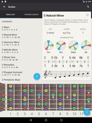 Screenshot of the application Chord! Free (Guitar Chords) - #10