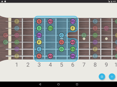 Screenshot of the application Chord! Free (Guitar Chords) - #11