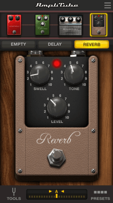 Screenshot of the application AmpliTube UA - #6