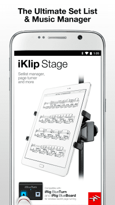 Screenshot of the application iKlip Stage - #1