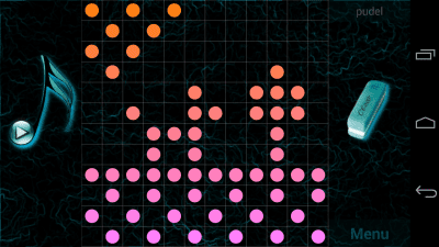 Screenshot of the application Astro Music - #3