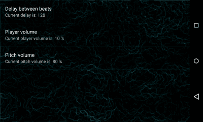 Screenshot of the application Astro Music - #7