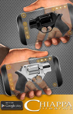 Screenshot of the application Chiappa Rhino Revolver Simulator - #1