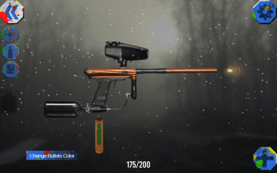 Screenshot of the application Paintball weapon simulator eWeapons - #3