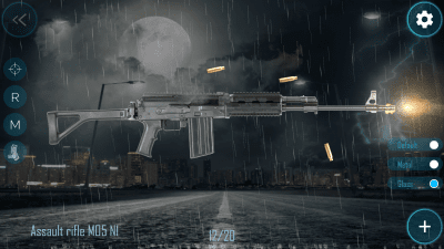 Screenshot of the application Weapon Simulator - #3