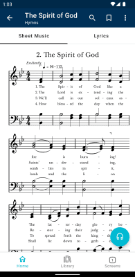 Screenshot of the application Evangelical Library - #7