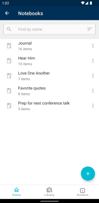 Screenshot of the application Evangelical Library - #8