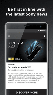 Screenshot of the application Xperia LOUNGE - #2