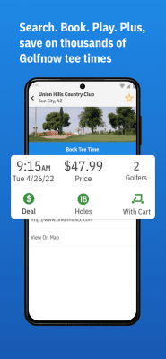 Screenshot of the application Golfshot: Golf GPS - #4