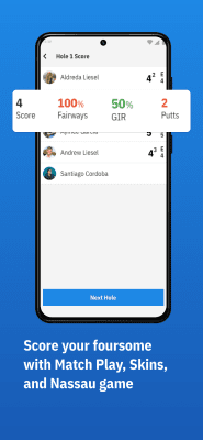 Screenshot of the application Golfshot: Golf GPS - #6