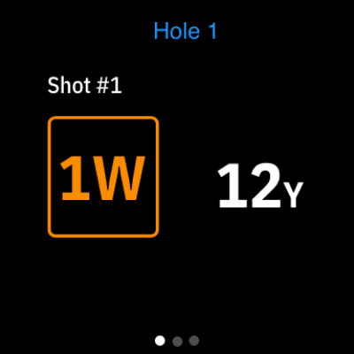 Screenshot of the application Golfshot: Golf GPS - #13