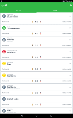 Screenshot of the application Tackl for Messenger - #7