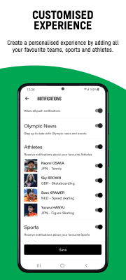Screenshot of the application The Olympics: sports news - #4