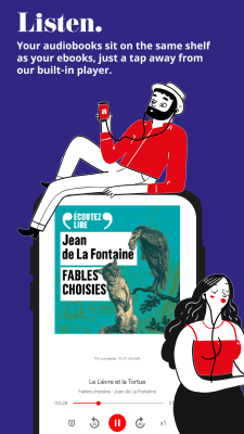 Screenshot of the application Aldiko Next - #3