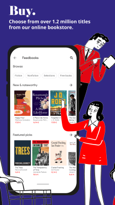 Screenshot of the application Aldiko Next - #4