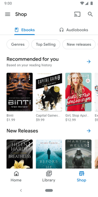 Screenshot of the application Google Play Books - #1