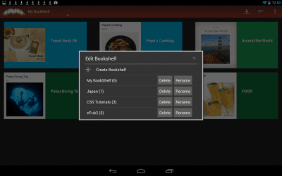 Screenshot of the application Roxio MediaBook Reader - #6