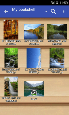 Screenshot of the application Perfect Viewer - #1