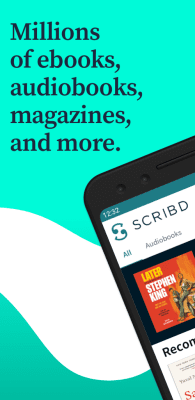 Screenshot of the application Scribd: Audiobooks & ebooks - #1