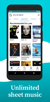 Screenshot of the application Scribd: Audiobooks & ebooks - #4
