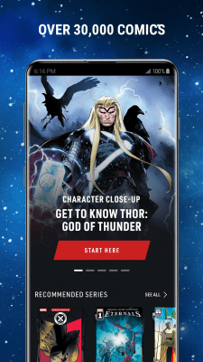 Screenshot of the application Marvel Unlimited - #3