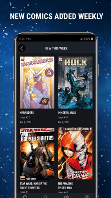 Screenshot of the application Marvel Unlimited - #6