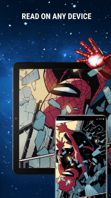 Screenshot of the application Marvel Unlimited - #7