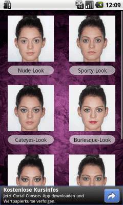 Screenshot of the application Make-Up Anleitungen free - #1