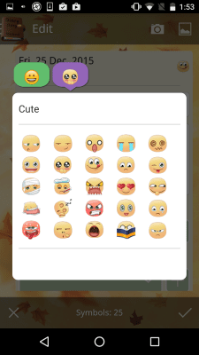 Screenshot of the application Diary Locked - #8
