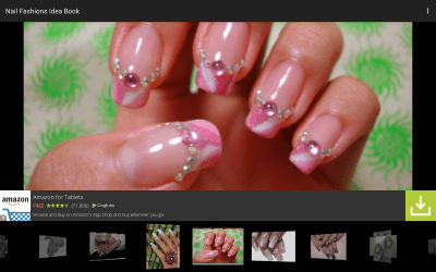 Screenshot of the application Nail Fashion Idea Book Lite - #4