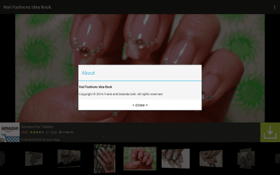 Screenshot of the application Nail Fashion Idea Book Lite - #6