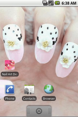 Screenshot of the application Nail Art Designs Set 2 - #3