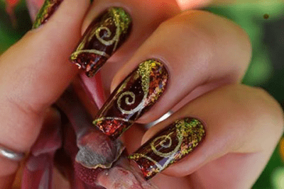 Screenshot of the application Nail Art Designs Set 2 - #4