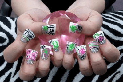Screenshot of the application Nail Art Designs Set 3 - #7