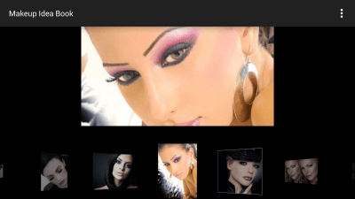 Screenshot of the application Book Makeup Ideas - #6