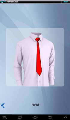 Screenshot of the application Tie Platinum Tie - #17