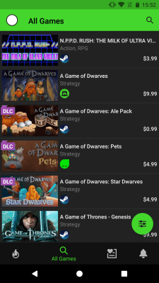 Screenshot of the application Razer Game Deals - #1