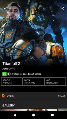 Screenshot of the application Razer Game Deals - #3