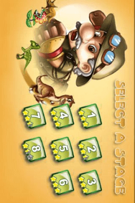 Screenshot of the application Forest Runner - #4