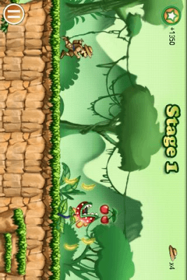 Screenshot of the application Forest Runner - #5