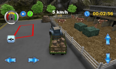 Screenshot of the application Tractor: Farm Driver - #1