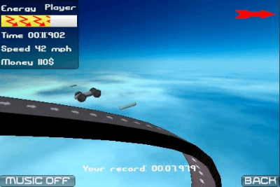 Screenshot of the application Graviracers - #3