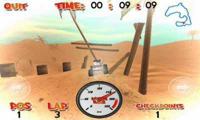 Screenshot of the application DreamRace 4x4 Free - #3